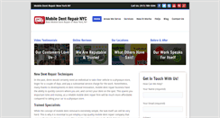 Desktop Screenshot of mobiledentrepairnyc.com